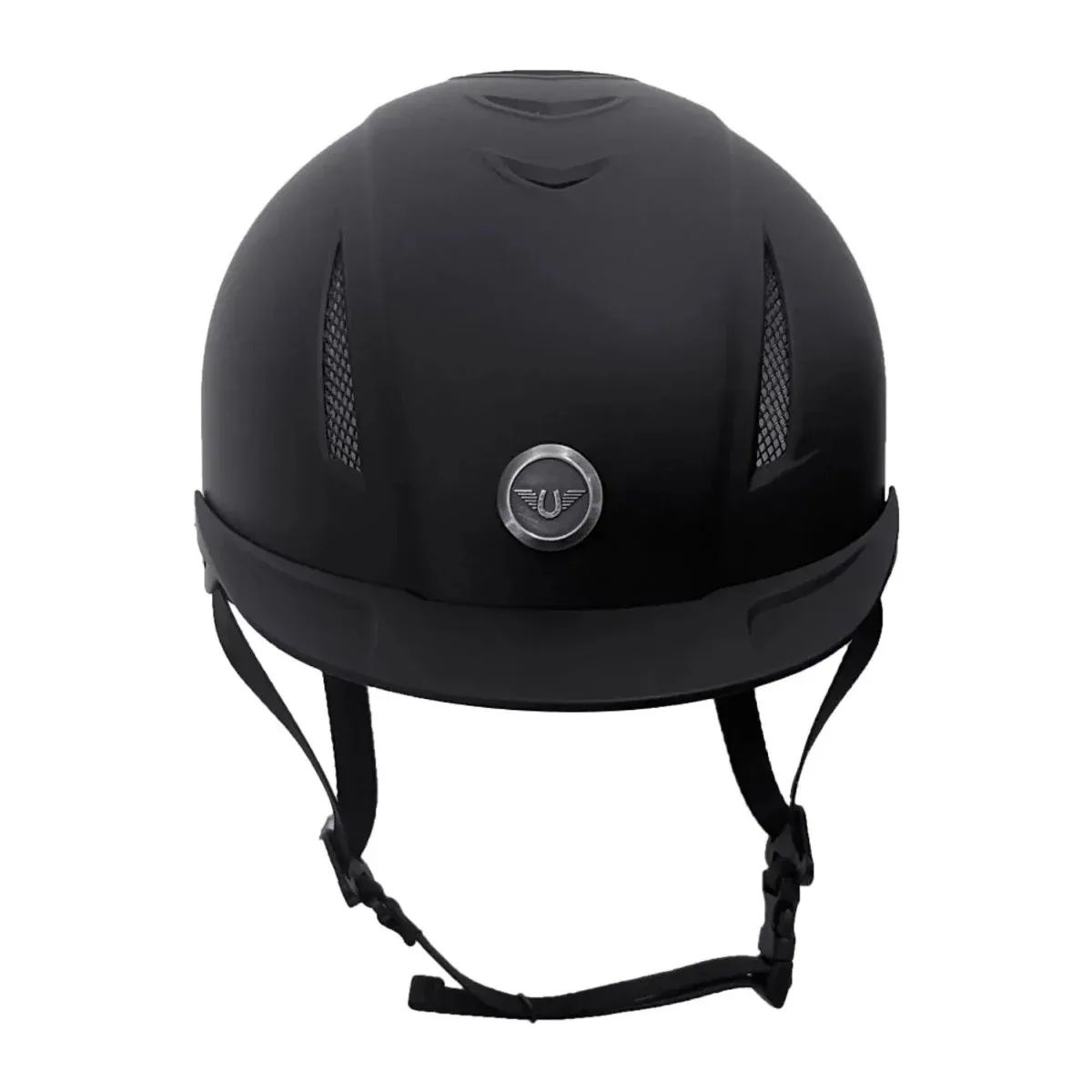 TuffRider Shield Riding Helmet with Adjust A Dial-Black-Large - Image 2