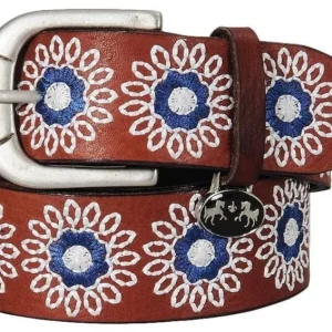 Tuffrider Sophia Leather Belt X-Large Brn