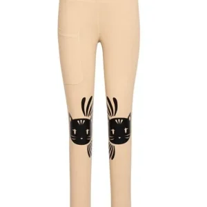 Tuffrider Stella Girls Riding Tights Large Safari