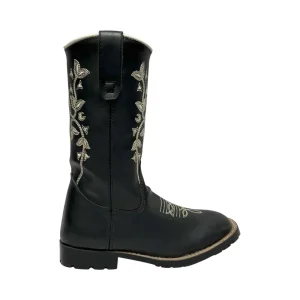 TuffRider Toddler Black Floral Western Boots