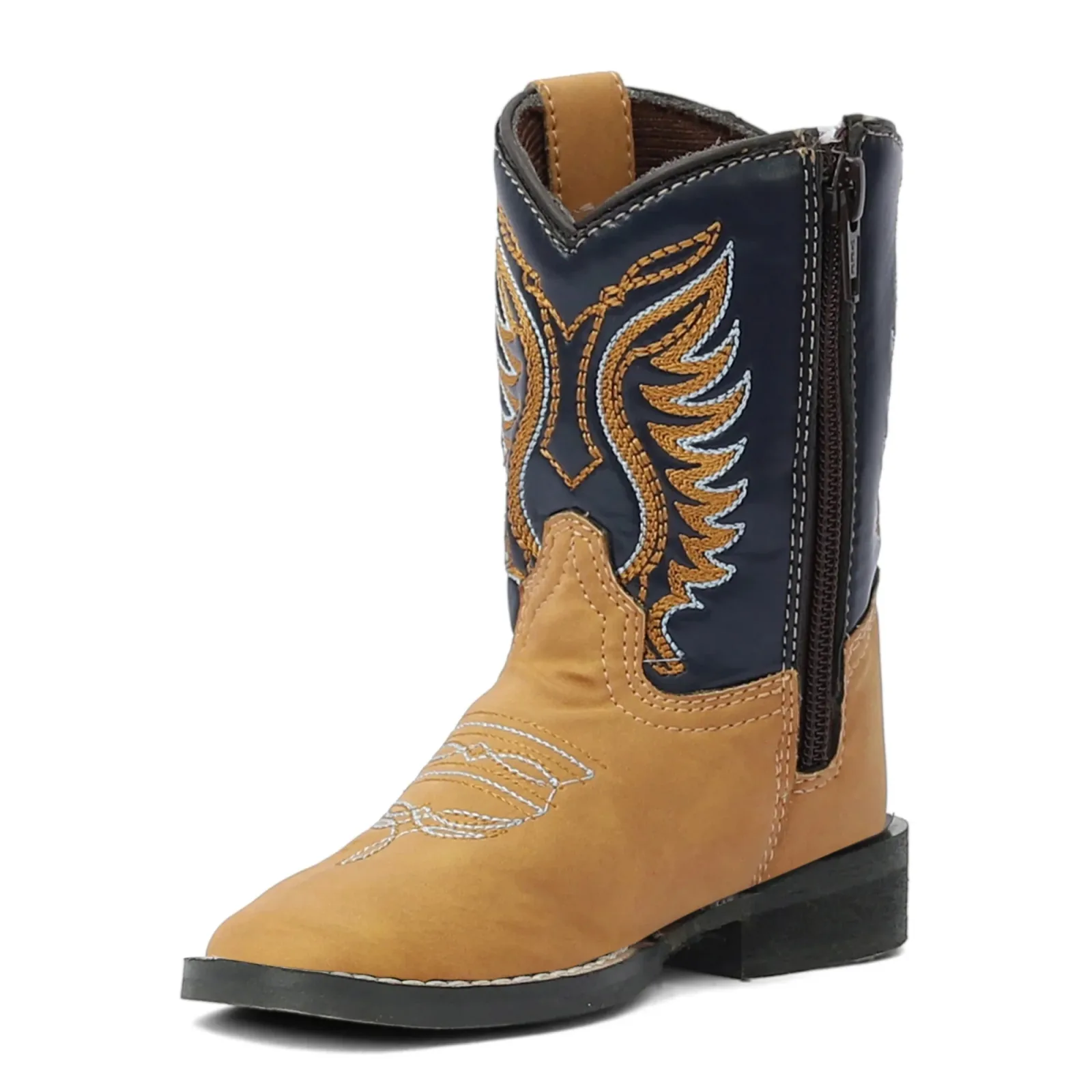 TuffRider Toddler Lassen Rounded Toe Western Boots - Image 2