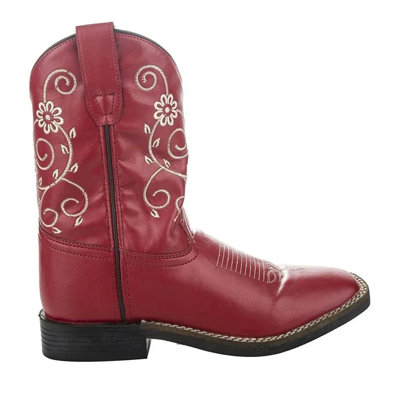 TuffRider Toddlers Floral Swirl Sq Toe Boots - Image 2