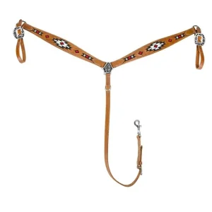 TuffRider Western Beaded Inlay Breast Collar