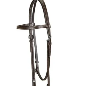 Tuffrider Western Browband Headstall with Chicago Bit