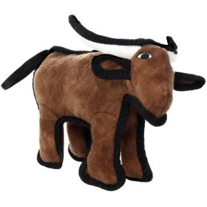 Tuffy Dog Toys Bevo the Bull JR