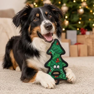Tuffy Dog Toys Holiday Tree