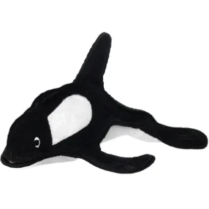 Tuffy Dog Toys Kinley the Killer Whale