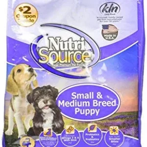 Tuffy Nutrisource Chicken and Rice Small and Meduium Breed Puppies 1.5 Lb C=8 {L-1xRR}131112