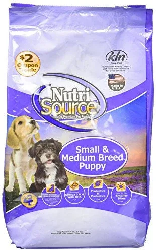 Tuffy Nutrisource Chicken and Rice Small and Meduium Breed Puppies 1.5 Lb C=8 {L-1xRR}131112