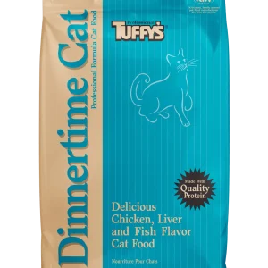 Tuffy's Dinnertime Pro Formula Cat Food Chicken, Liver, Fish 20 lb
