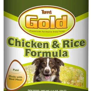 Tuffy's Gold Canned Dog Food Chicken & Rice 12ea/12.5 oz