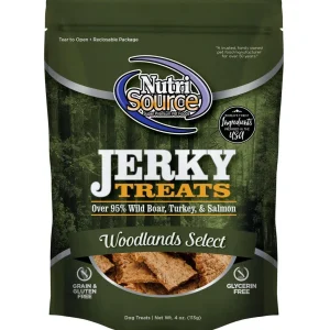 Tuffy's Nutri Source Woodland Select Jerky Treats 4oz C=8 {L+1x} 131264