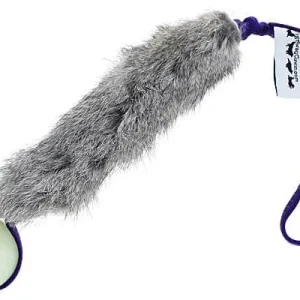 TugAway Bungee Bunny Ball Tug with Mini Glow Ball