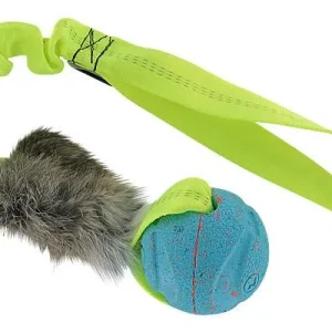 TugAway Bungee Bunny Ball Tug with Rebounce Ball