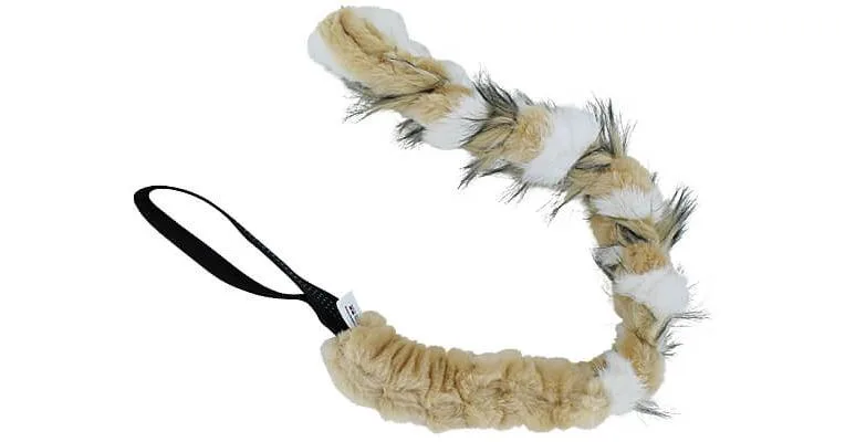 TugTastic Bungee Tug with Bunny Fur