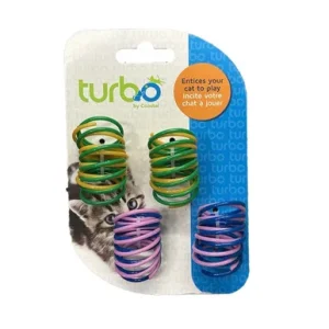 Turbo Plastic Coil Cat Toys, 8