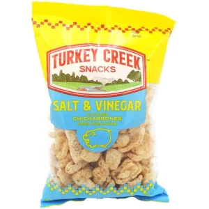 Turkey Creek Snacks Pork Rinds Salt & Vinegar 4 oz.