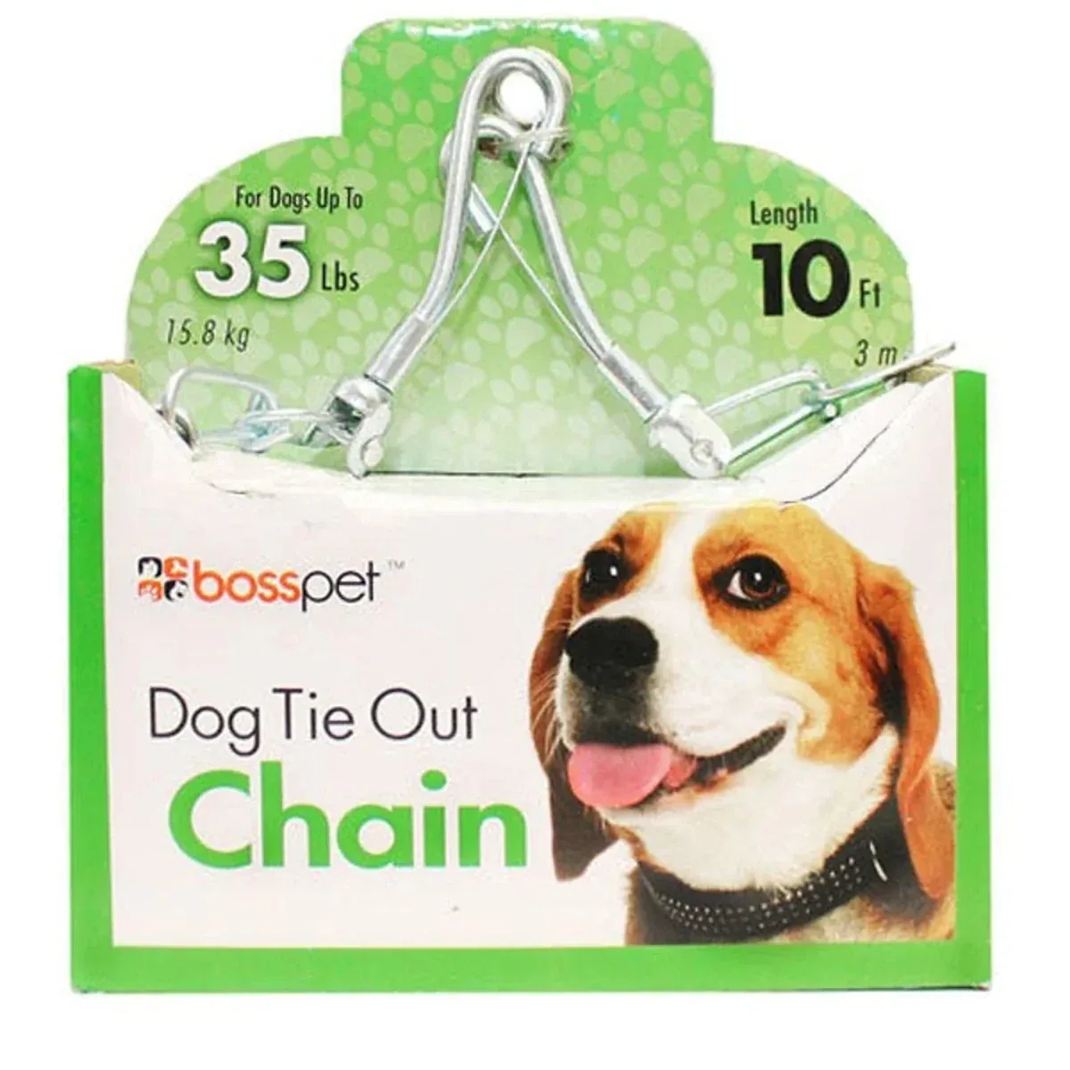 Twist Chain with Swvl Snap 2.5 mm, 10 ft Medium