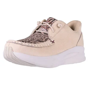 Twisted X Women's FeatherAlmond Tooled Casual