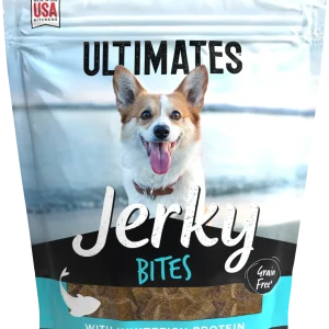 Ultimates Jerky Bites Dog Treats Whitefish 7 oz