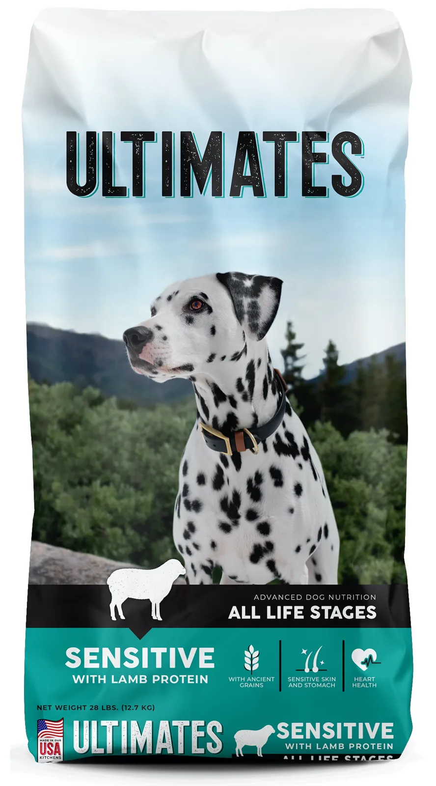 Ultimates Sensitive Dry Dog Food Lamb 28 lb