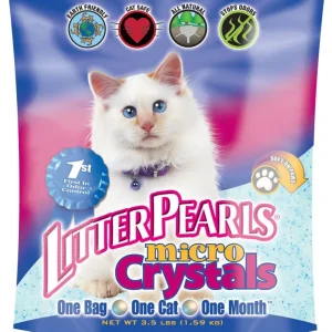 Ultra Pet Litter Pearls Micro Crystal Cat Litter, 3.5lb