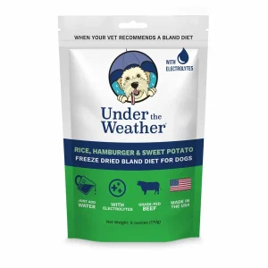 Under the Weather Bland Diet - Hamburger, Rice & Sweet Potato with Electrolytes