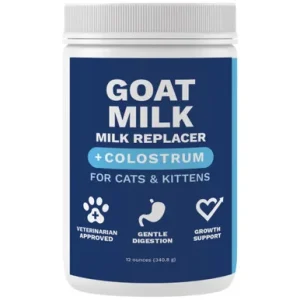 Under the Weather Goat Milk Replacer + Colostrum For Cats & Kittens