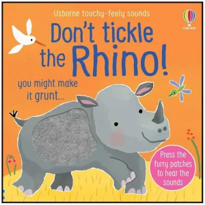 Usborne Don’t Tickle the Rhino! Sound Book