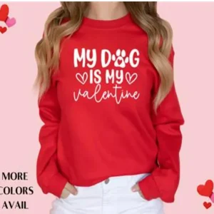 Valentine Sweatshirt Unisex Crew Neck