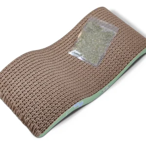 Van Ness Plastics Pureness Scratch'N Relax Cat Scratcher Brown