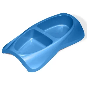 Van Ness Small Double Dish Cat Bowl