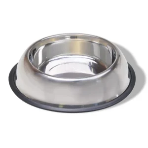 Van Ness Small Stainless Steel Non-Tip Dog Bowl