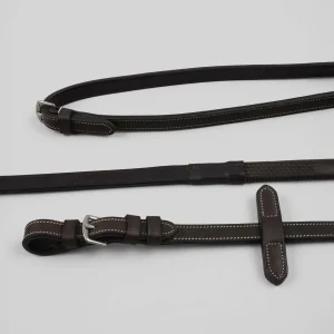 Veneto Rubber Grip Reins Brown
