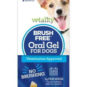 Vetality Brush Free Oral Gel for Dogs 25 g