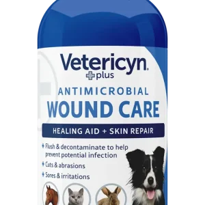 Vetericyn Plus Antimicrobial All Animal Wound Care Spray, 8-ounce
