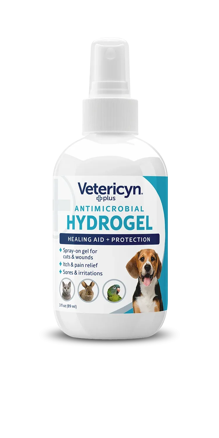 Vetericyn Plus Antimicrobial Dog & Cat Wound Care Hydrogel Spray, 3-ounce - Image 2