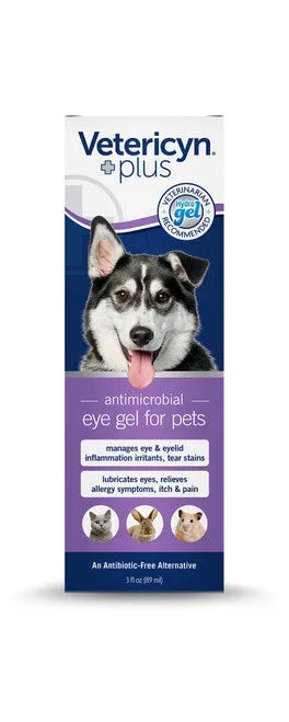 Vetericyn Plus Antimicrobial Eye Gel for Pets 3oz - Image 2