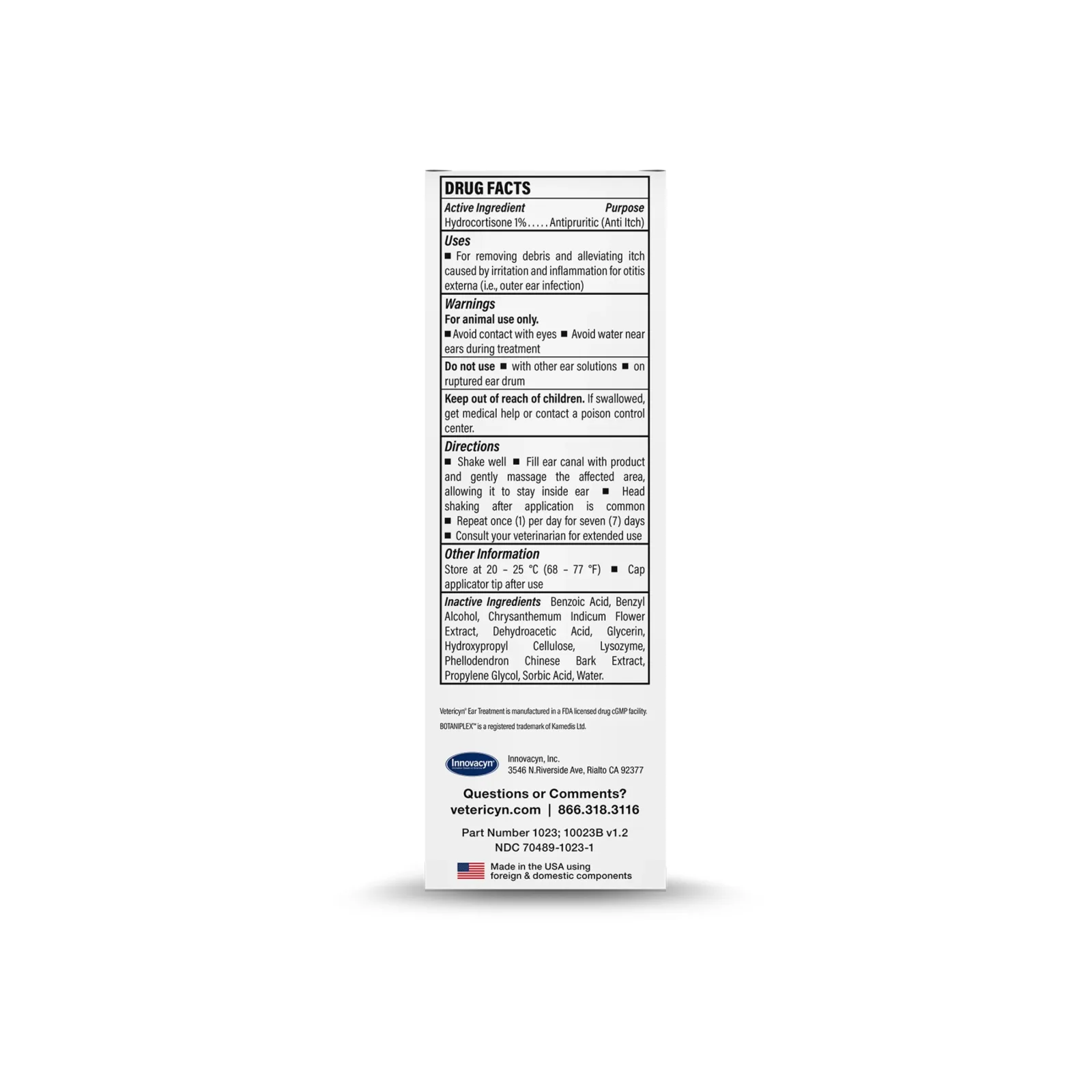Vetericyn Triple-Action Ear Treatment for Dogs and Cats - Image 2