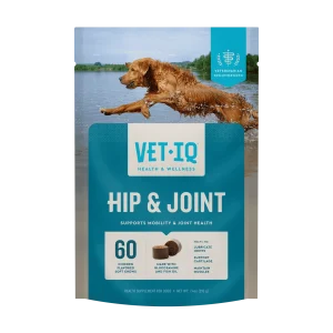 VetIQ Hip & Joint Chews for Dogs, Chicken Flavor, 60 Count