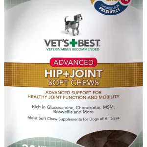 Vet's Best Advanced Hip + Joint Soft Chews 30 Chews 4.2 oz