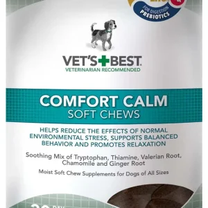 Vet's Best Comfort Calm Soft Chews 4.2 oz 30 Count