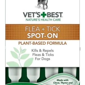 Vet's Best Flea and Tick Spot-On 3.1 ml 4 Count