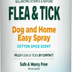 Vet's Best Flea & Tick Dog and Home Spray Cotton Spice Scent 14 oz