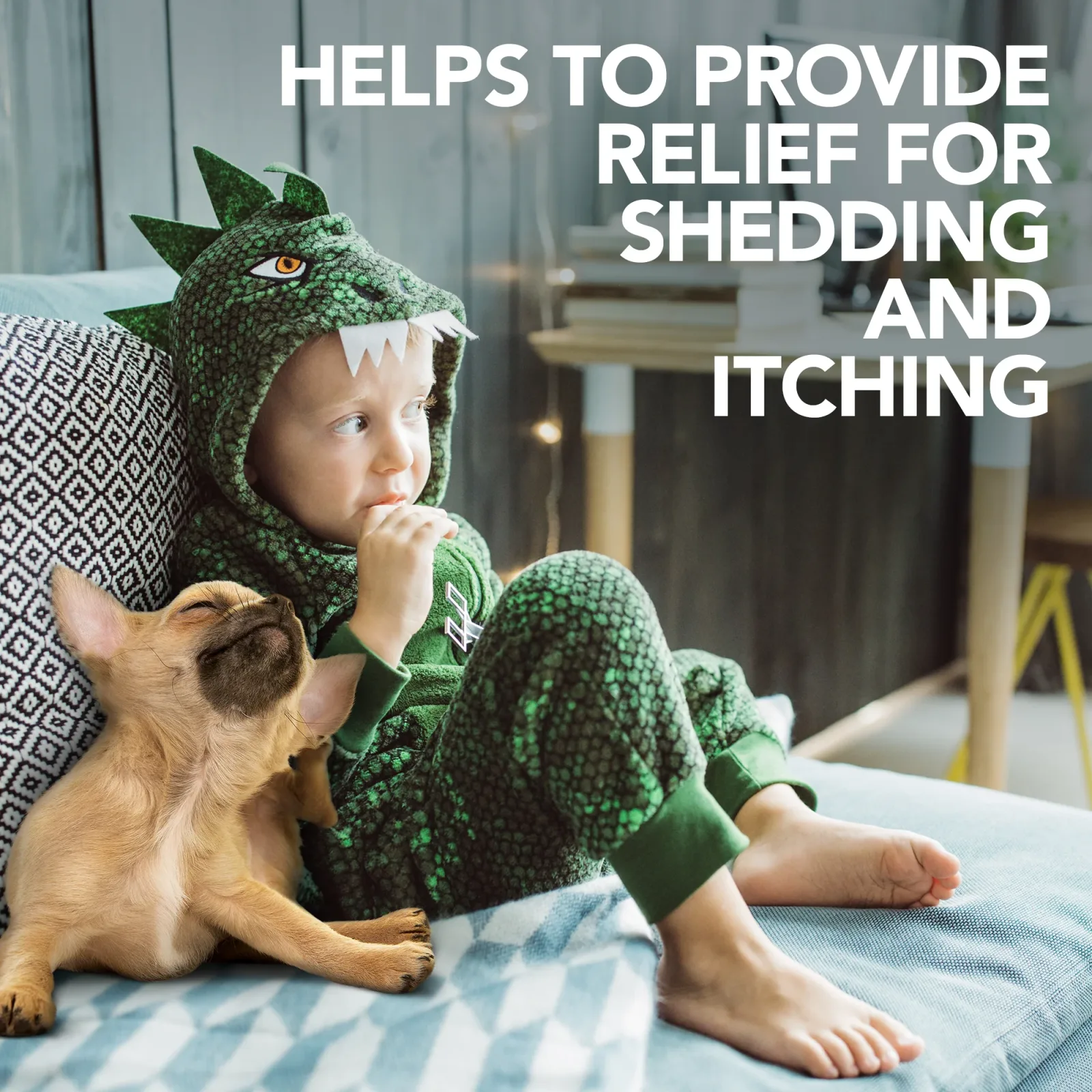 Vet's Best Healthy Coat Shed and Itch 50 Tabs - Image 2