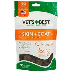 Vet's Best Skin & Coat Soft Chews 30ct