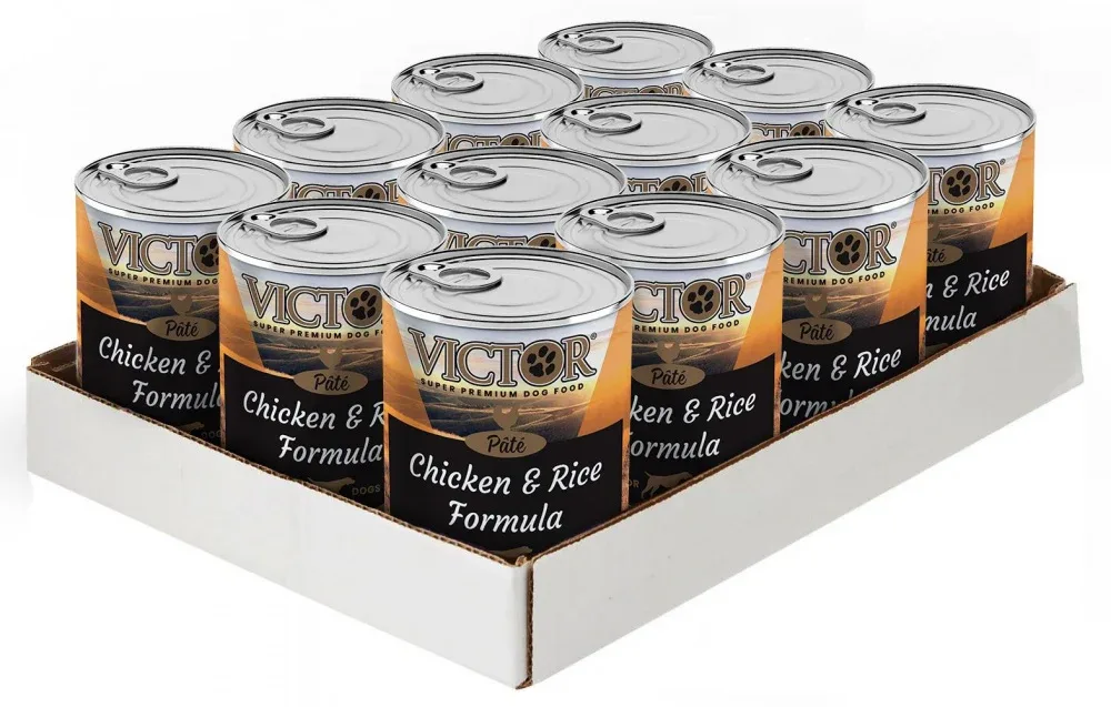 Victor Chicken & Rice Pate Canned Dog Food - Image 2