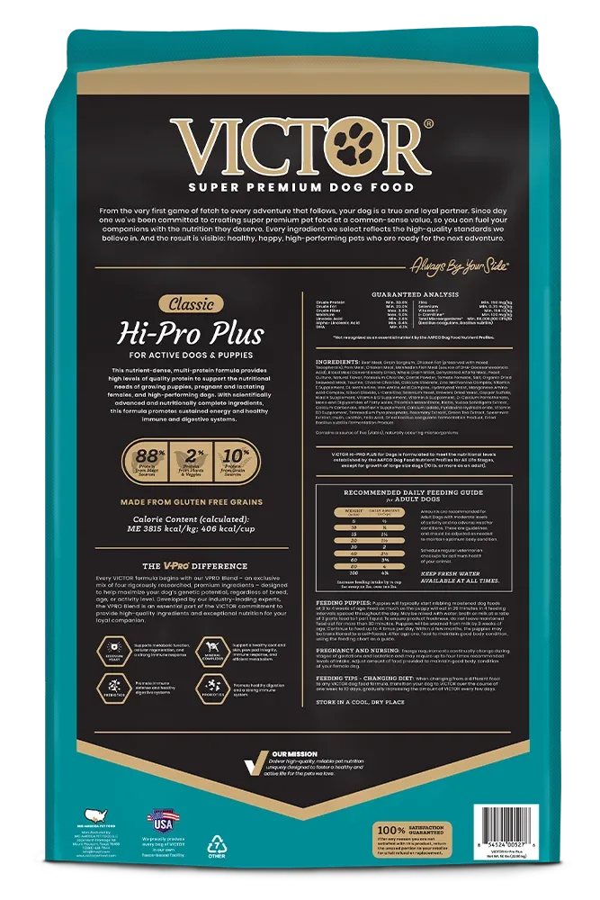 Victor Classic Hi-Pro Plus Dry Dog Food - Image 2