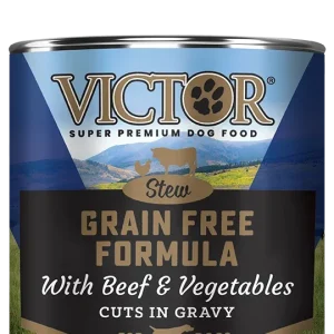 Victor Grain Free Beef & Vegetable in Gravy Canned Dog Food