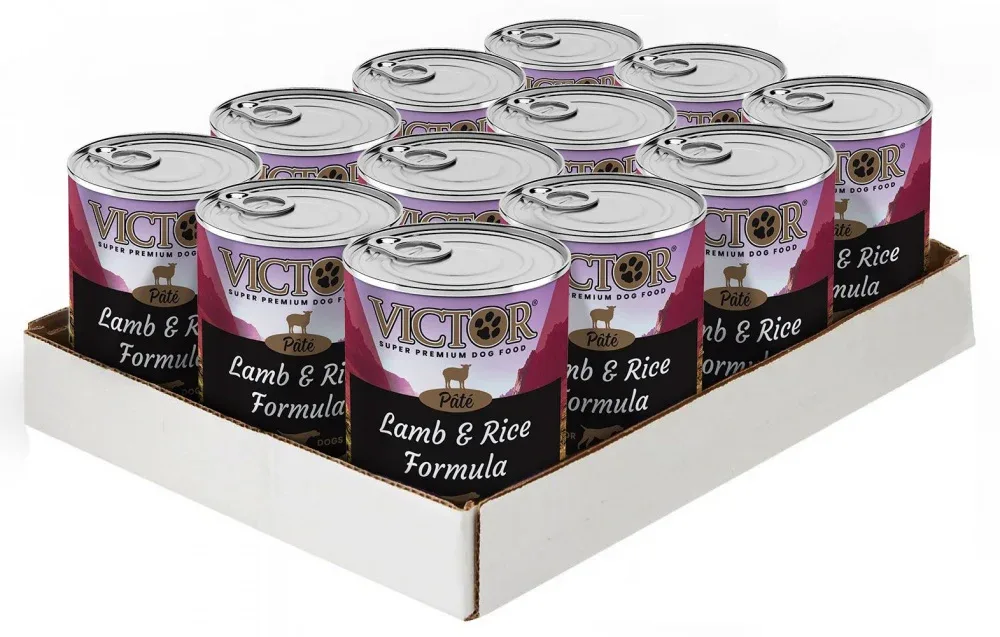 Victor Lamb & Rice Pate Canned Dog Food - Image 2